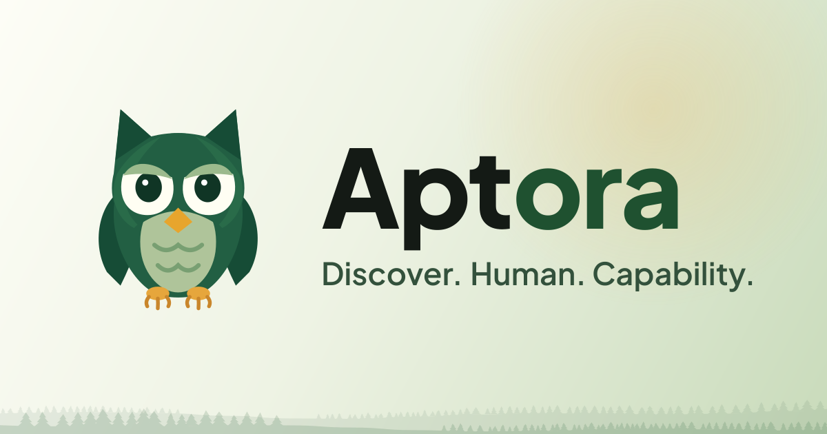 Aptora — Discover. Human. Capability.